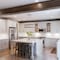 Ekena Millwork 2-Sided (L-beam) Sandblasted Endurathane Faux Wood Ceiling Beam, Premium Aged, 4"W x 8"H  x 20'L BMSD2C0040X080X240ZD - alternate 7